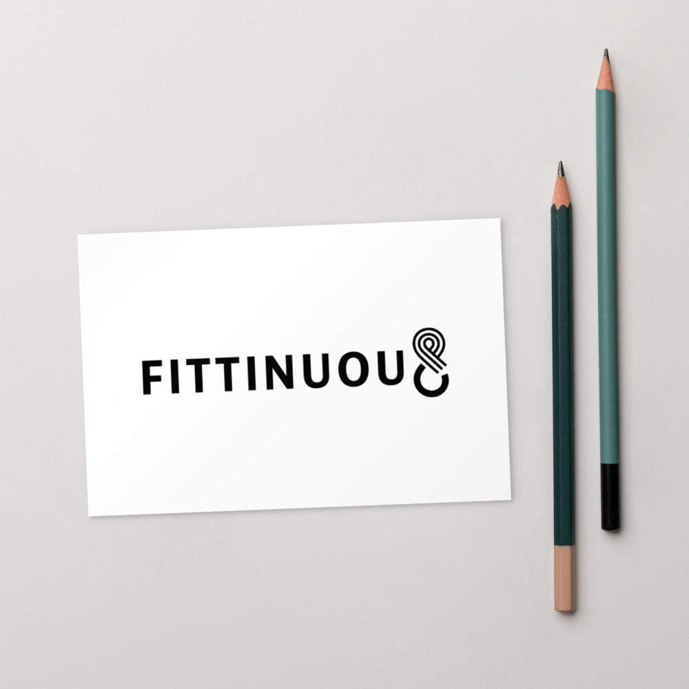 Fittinuous Postcard