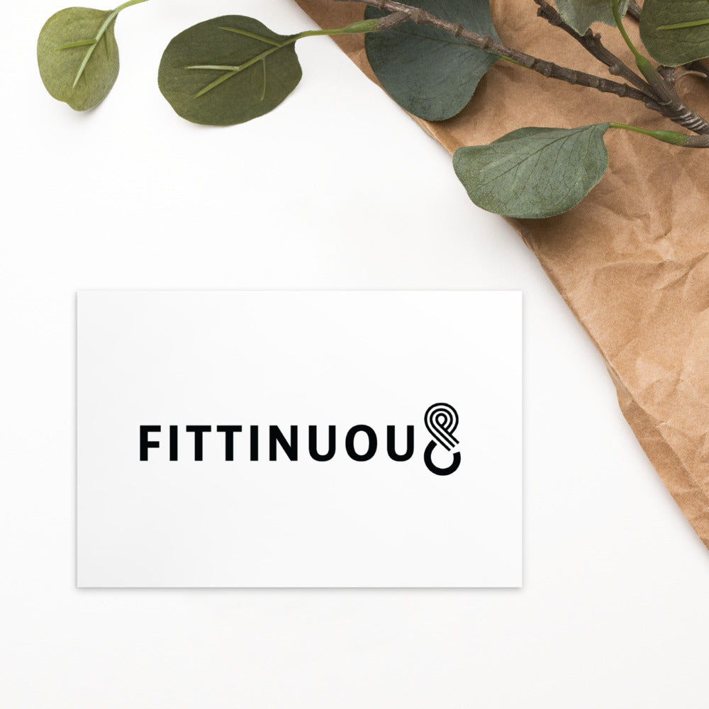 Fittinuous Postcard